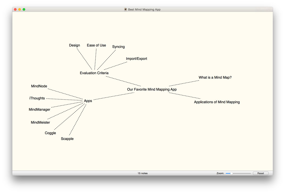 mind mapping software scapple